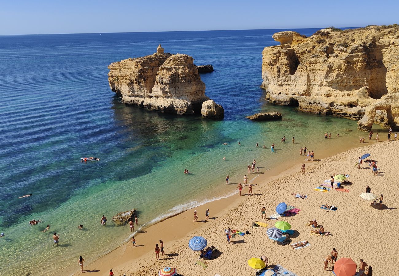 Apartamento em Albufeira -  Apartamento T2 com Vista Mar e Piscina na Praia de São Rafael - Albufeira